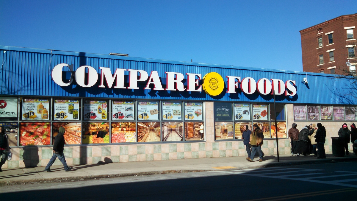 Compare Foods Supermarket, Worcester MA