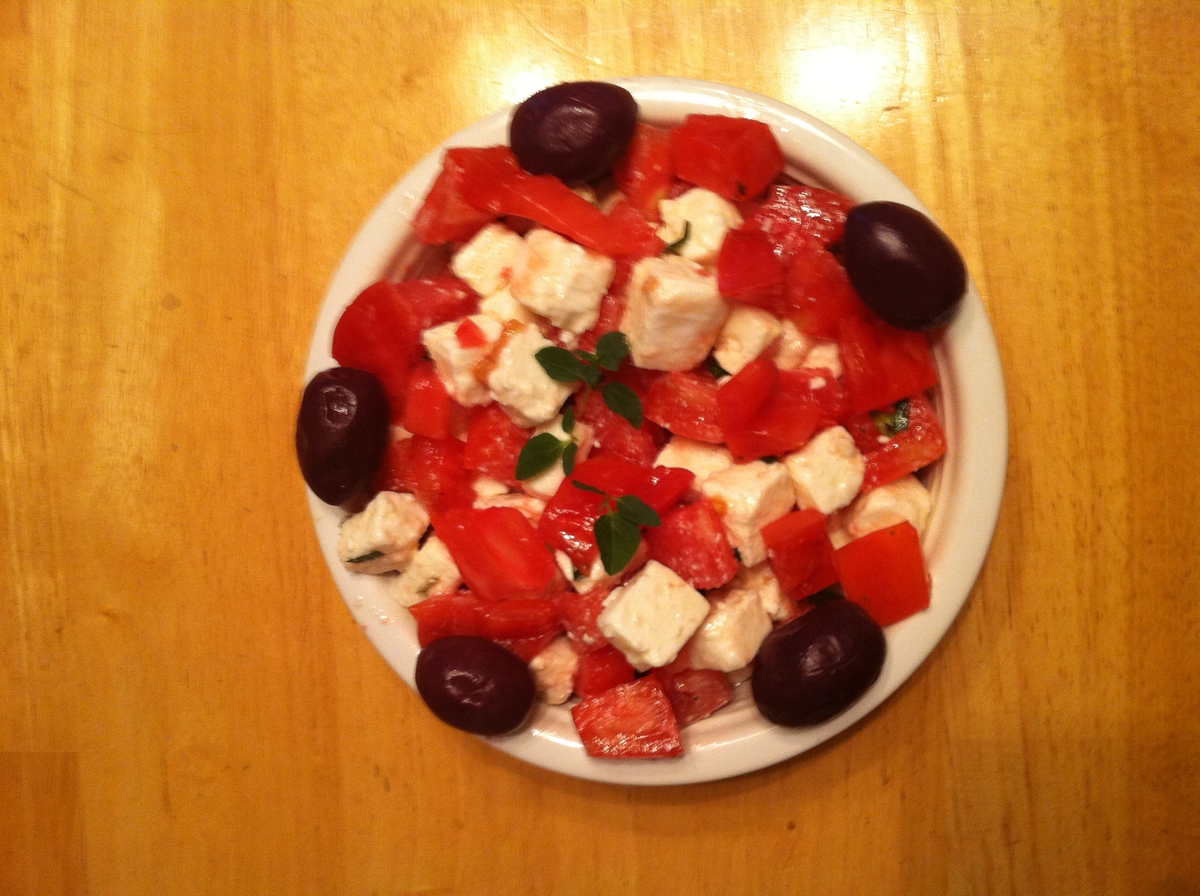 John's Greek Tomato Salad