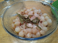 "Pearl onions and Tarragon"