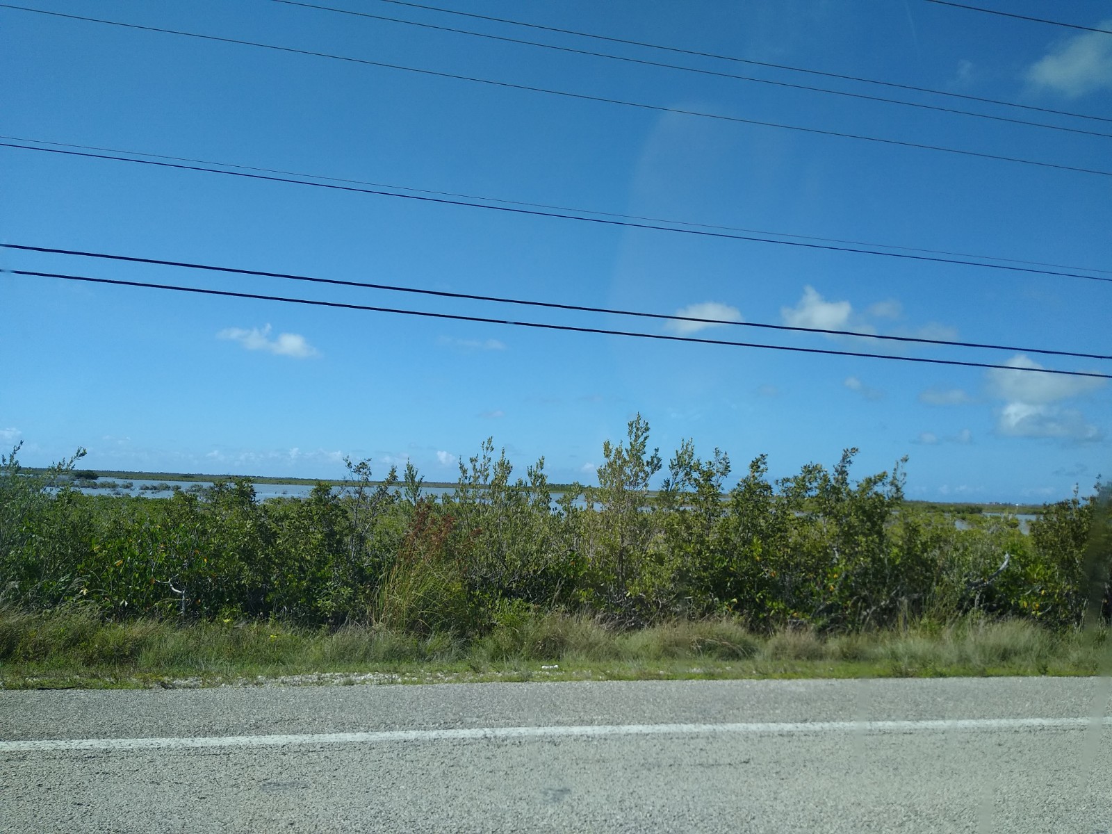 Driving along the Overseas Highway