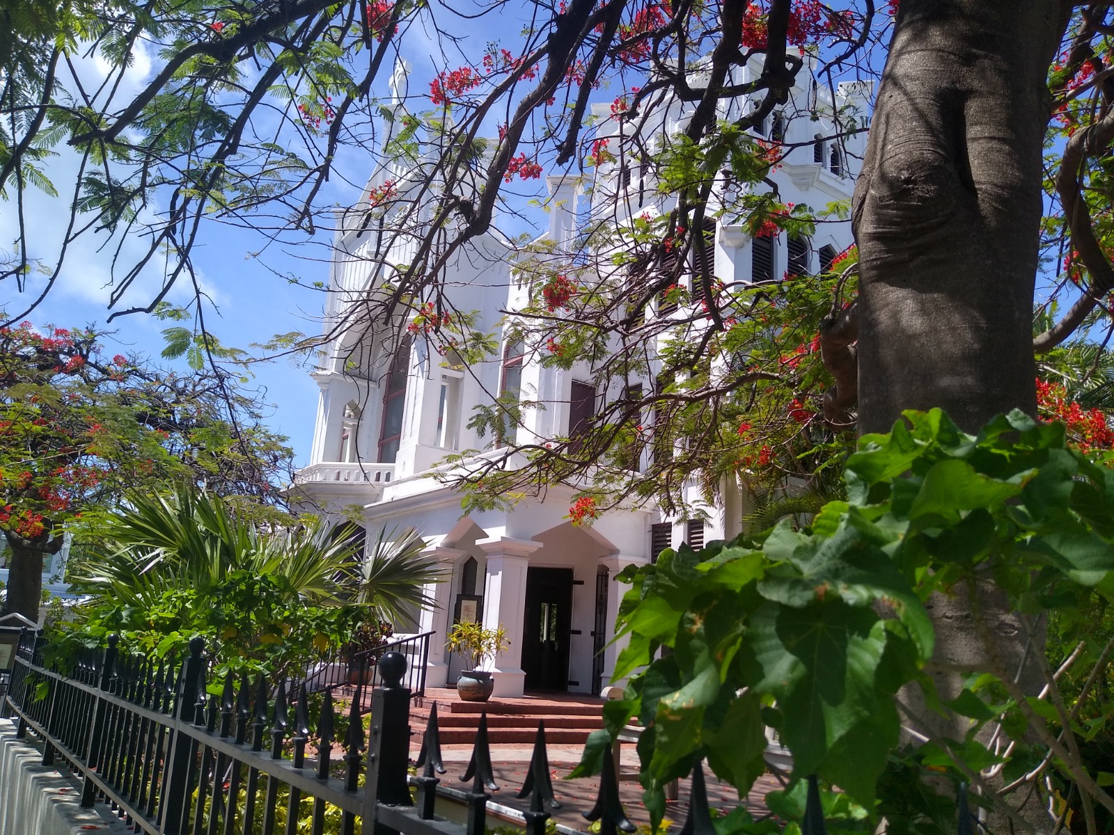 a church in sunny Key West