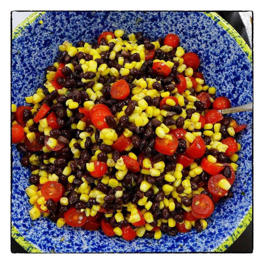 Caitlin's Bean Salad, photo by XD Zhang