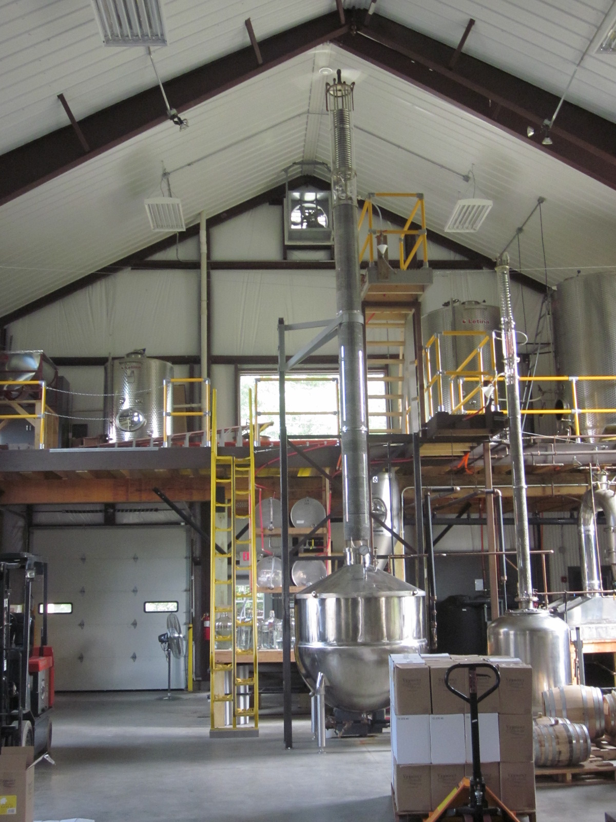 The new distillery for Vermont Distillers