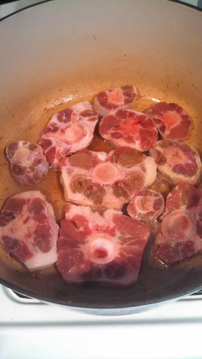 Oxtail in the pot