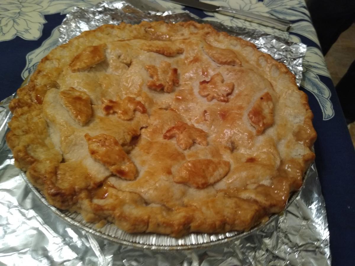 Deb's beautiful pie