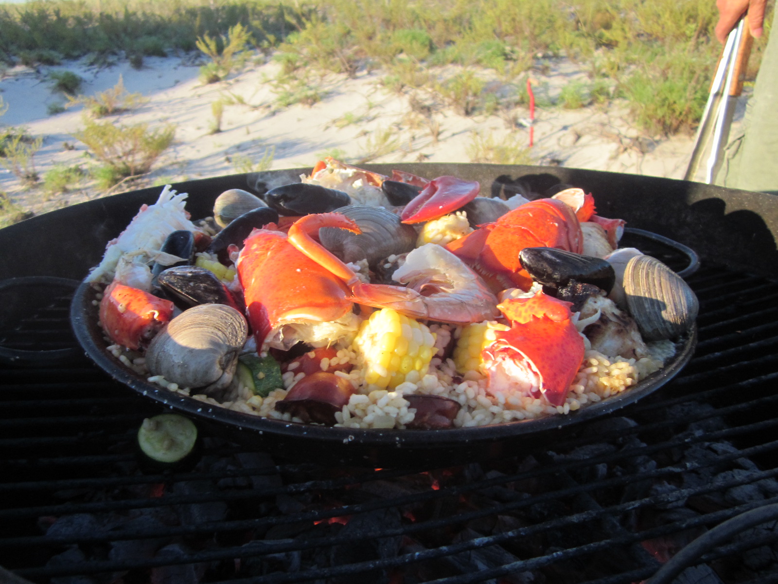 Paella on the Beach