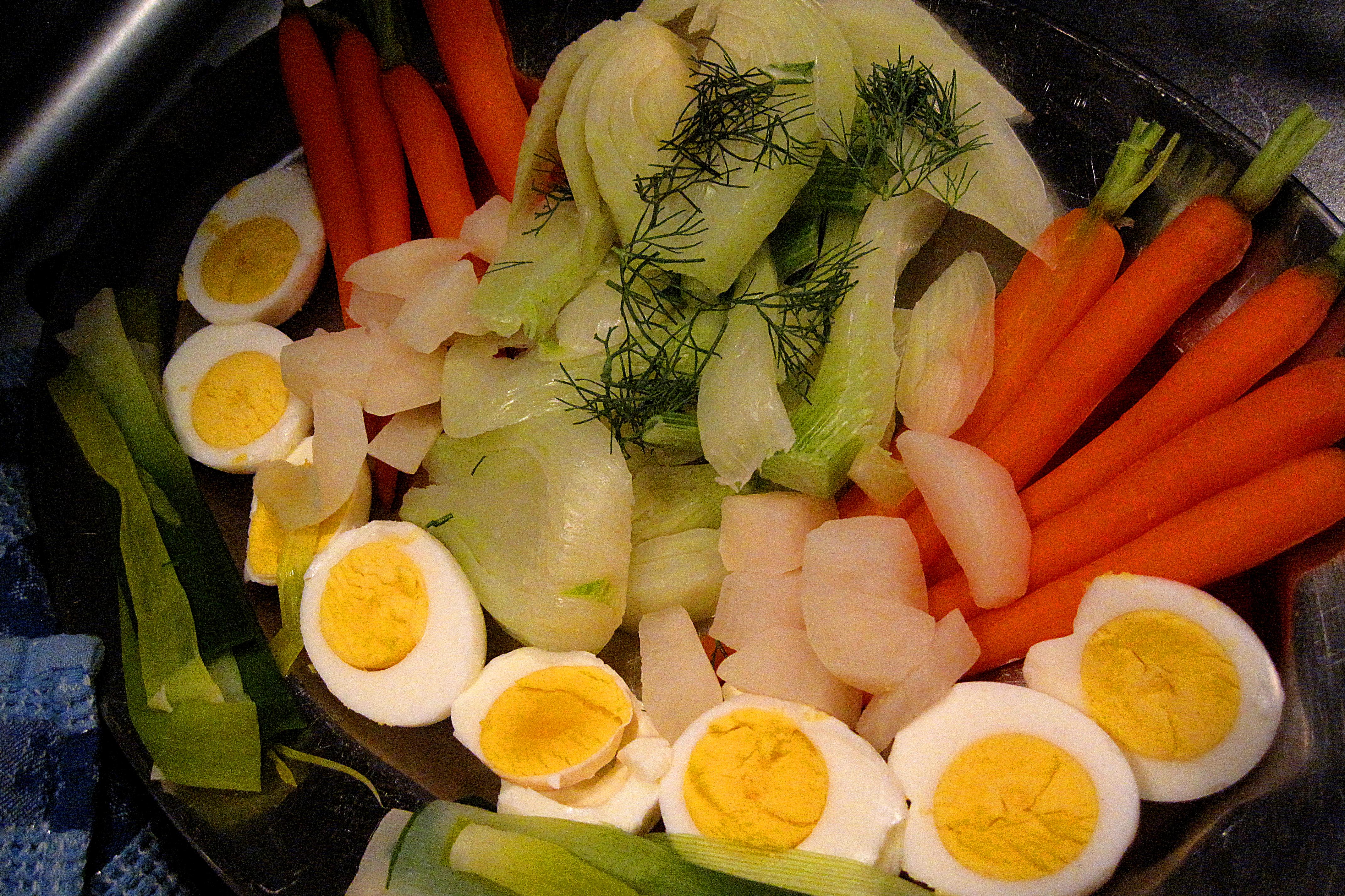 The Veggies and Eggs