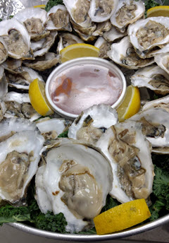 Oysters on the Half-Shell