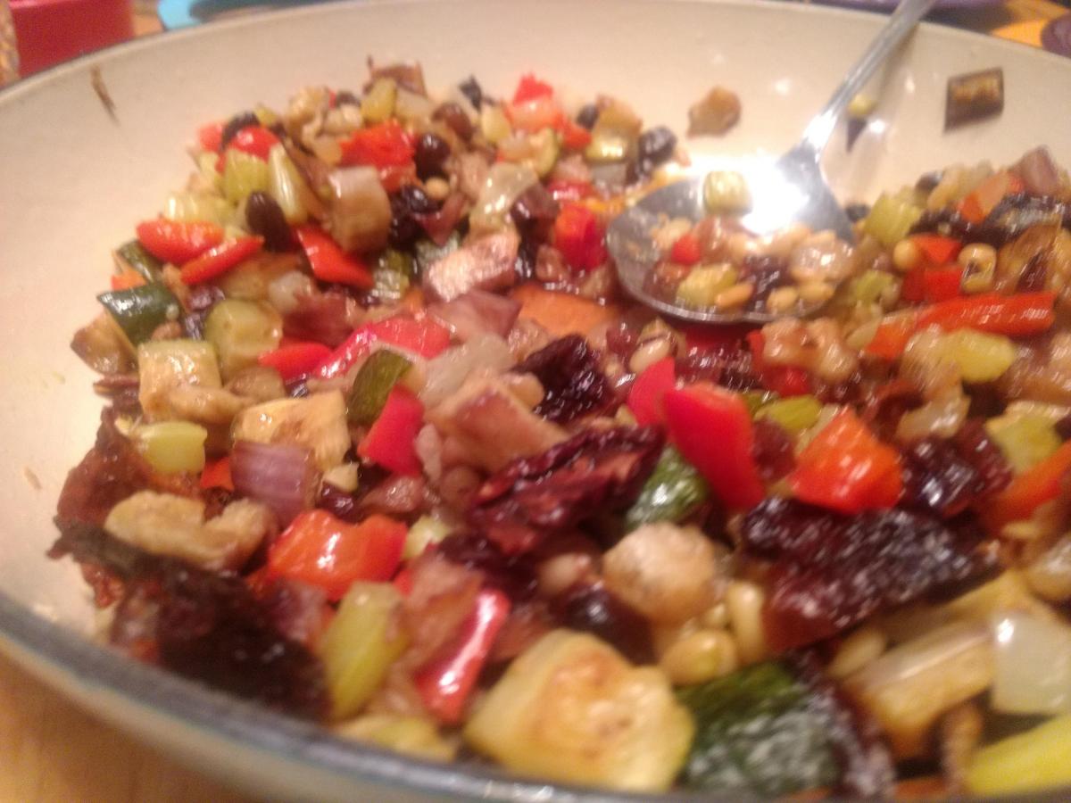 Fresh caponata