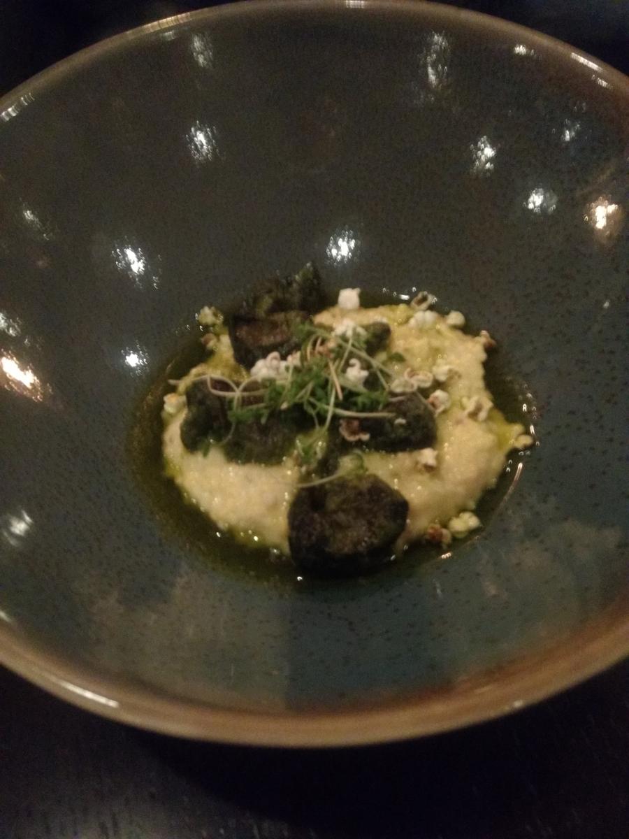 Escargots on Grits