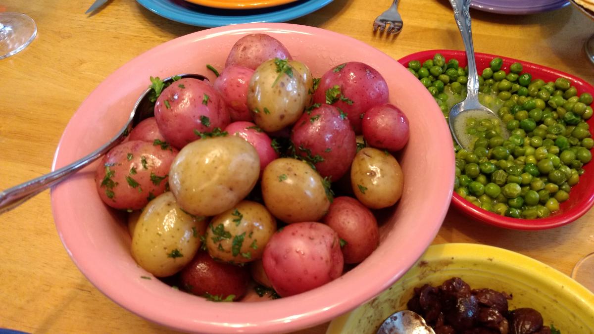 Parsleyed Potatoes