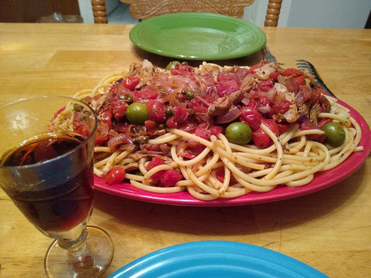 Sicilian Pasta with Preserved Tuna