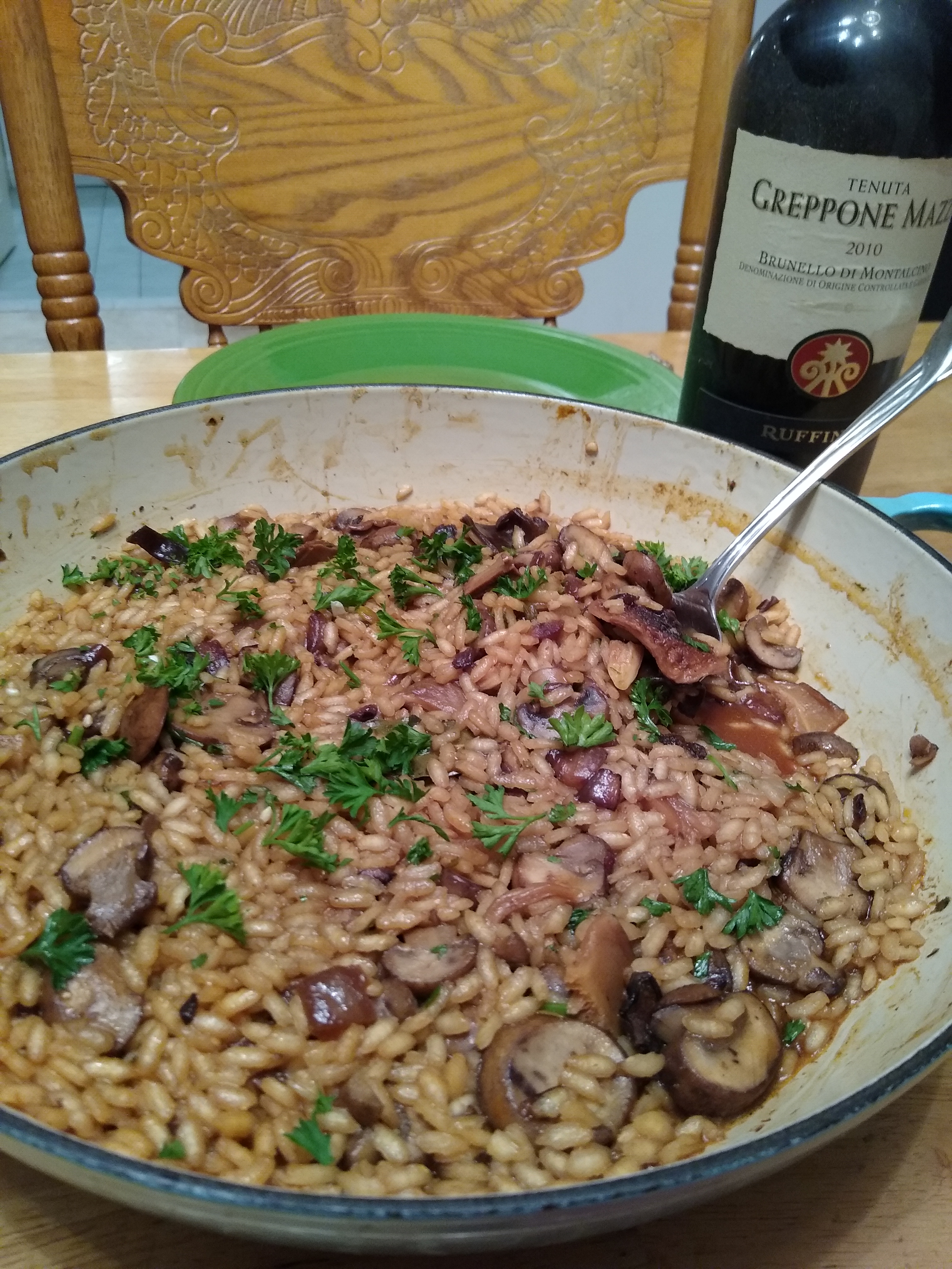 Mushroom Risotto