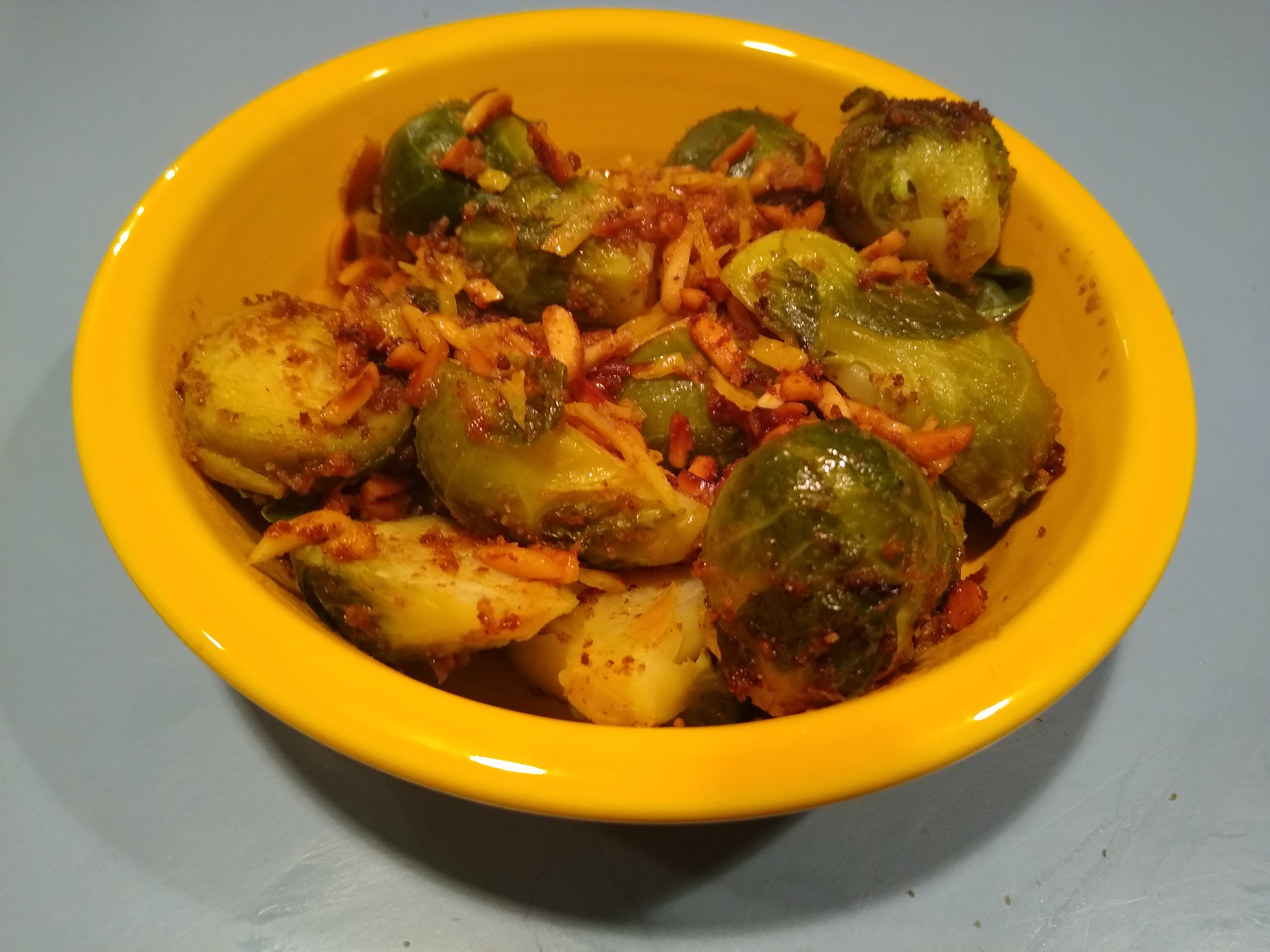 Brussels Sprouts with Almonds