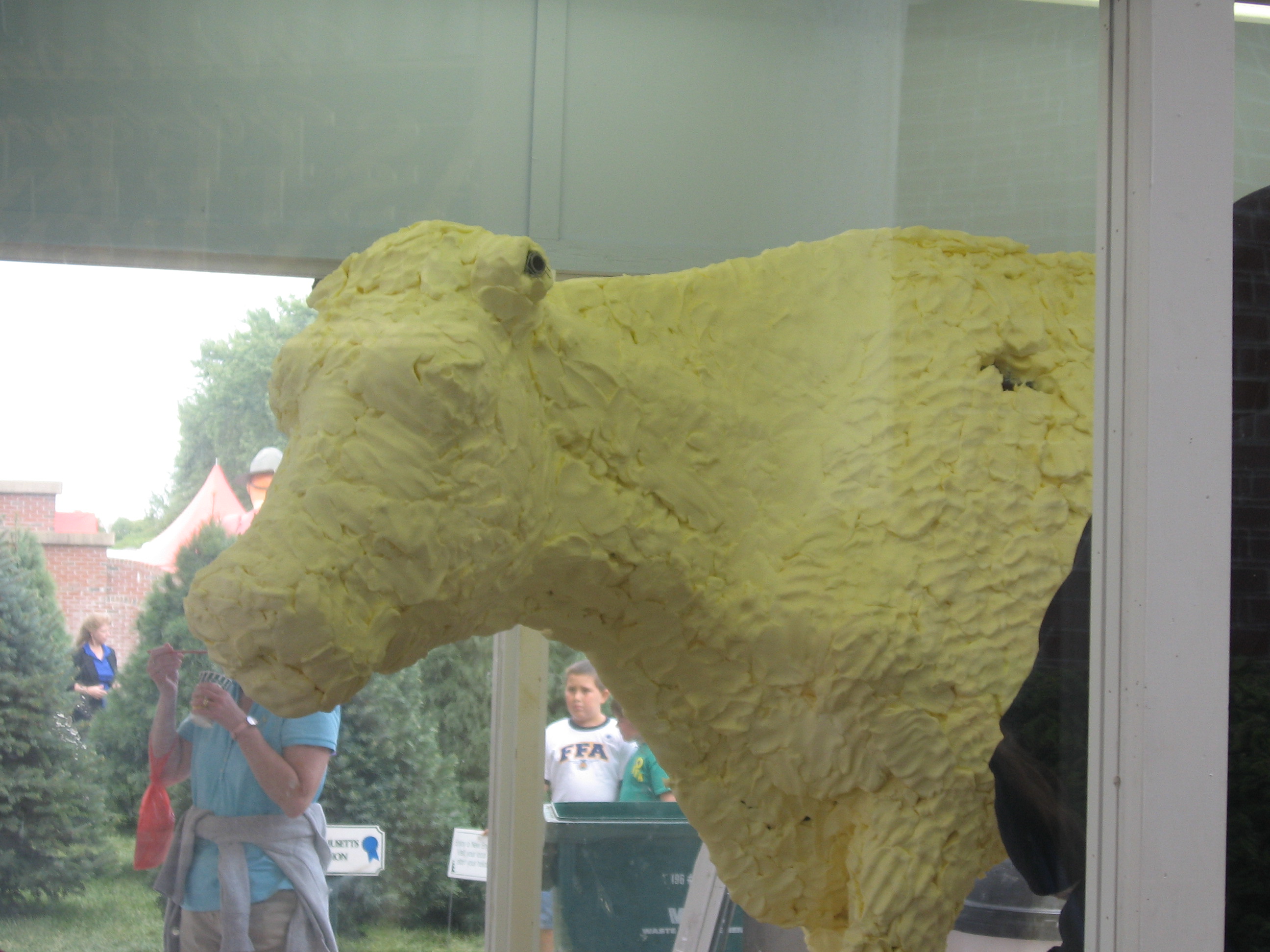 Butter cow at the Big E