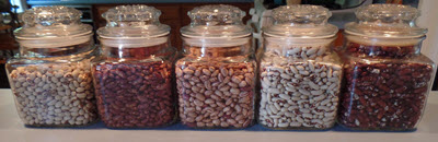 5 varieties of heirloom beans from Maine