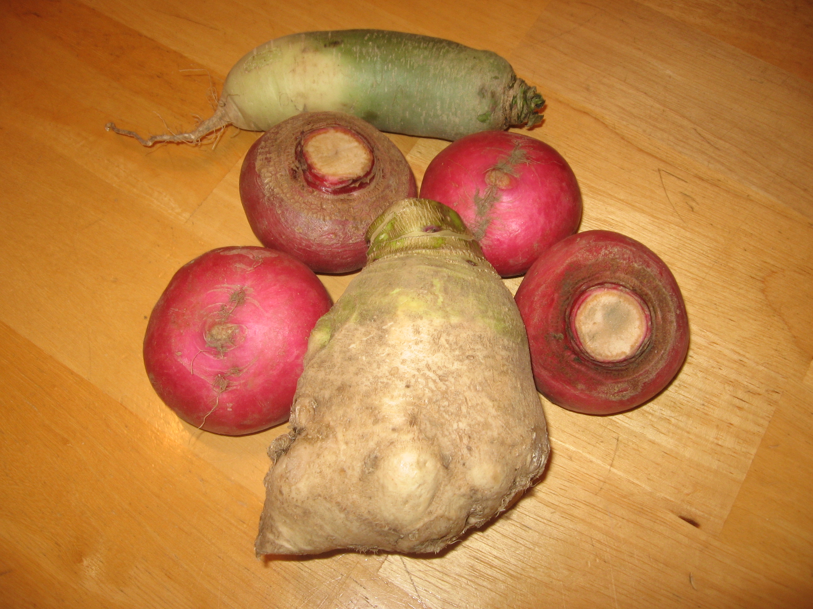 Three Types of Turnips