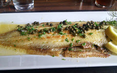 Black Sole at the Fish Kitchen in Bantry
