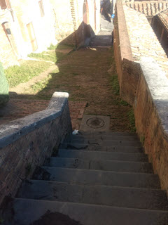 stairs in Siena