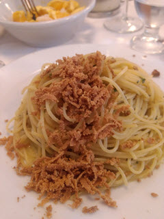 Spaghetti alla Bottarga Tonno