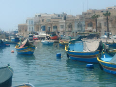 Marsaxlokk Harbour, eastern Malta