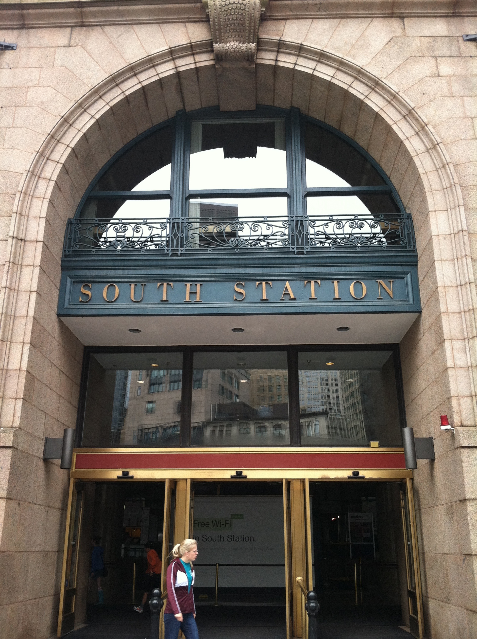 South Station, start of the grand transcontinental railway adventure