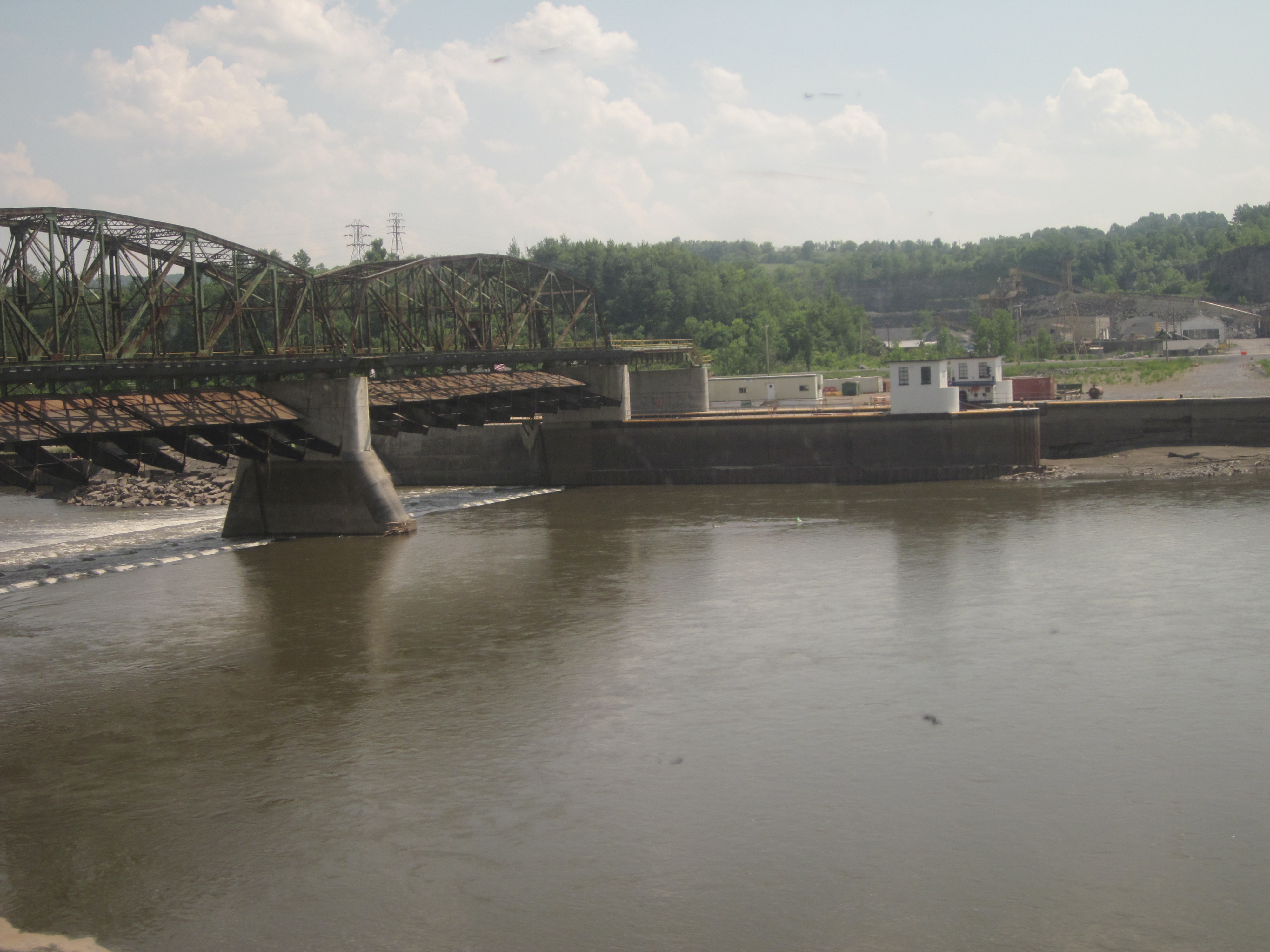 A lock on the Erie Canal