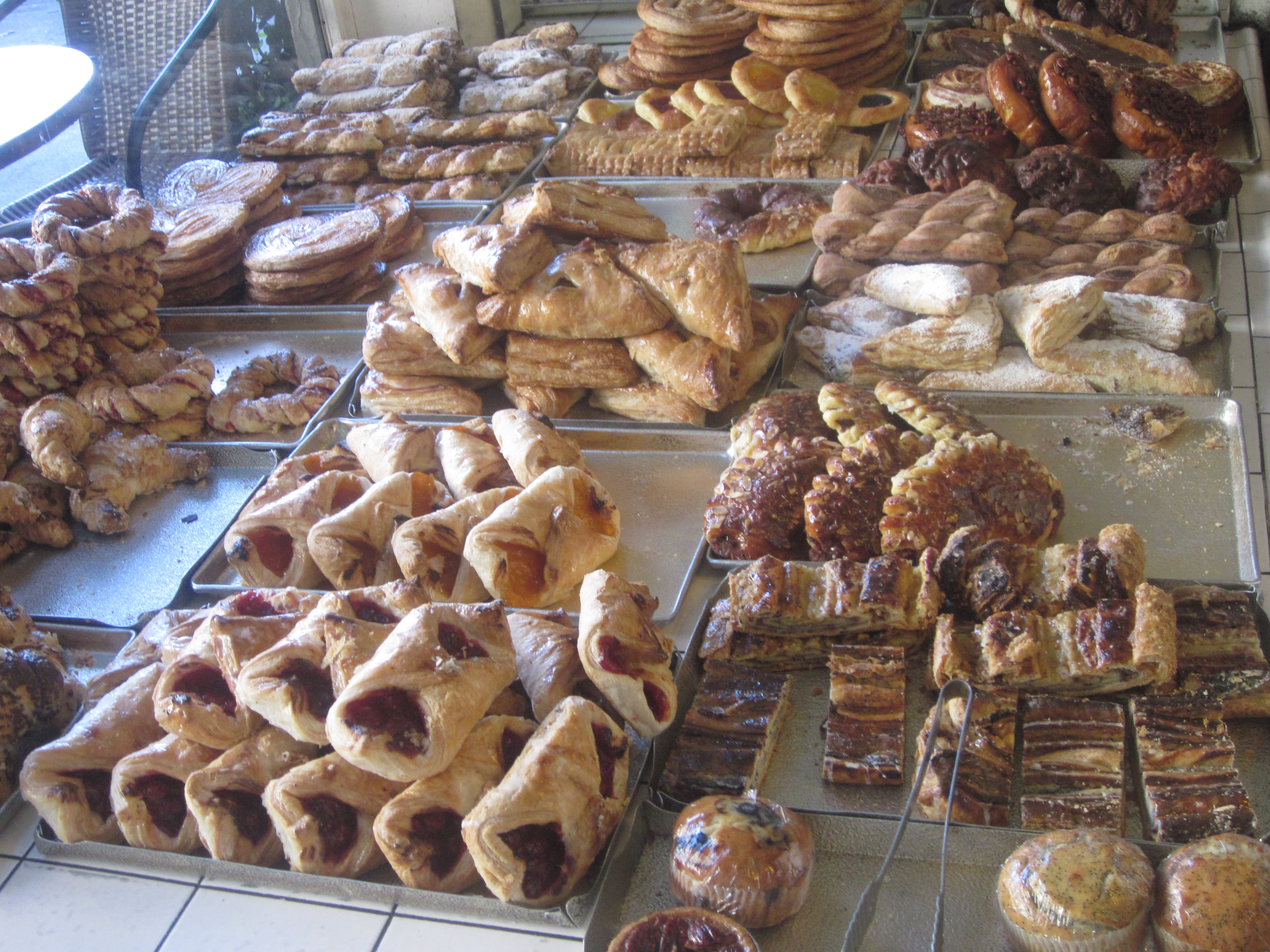 Italian pastries on Columbus Ave