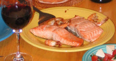 Broiled Salmon