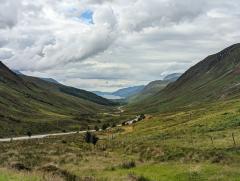 "A road in the Western Highlands"