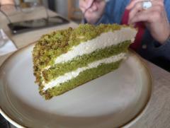 "Meadow Cake at the Story Cafe"