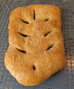 "Fougasse, or French Focaccia"