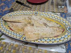 "Trout in the style of Udine"