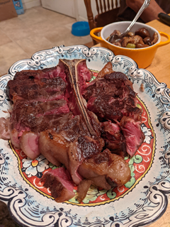 "Bistecca alla Fiorentina in Plymouth"