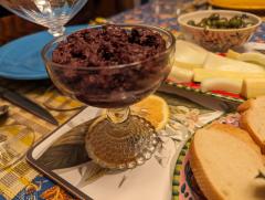 "Black Olive and Fig Tapenade"
