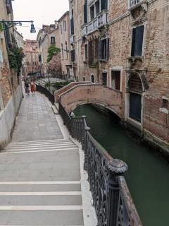 "Side alleys and small canals"