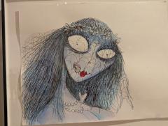 "An image from the Tim Burton Exhibit"