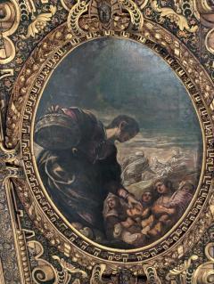 "Tintoretto, St Roch feeding the poor"