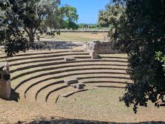 "Assembly area in Paestum"