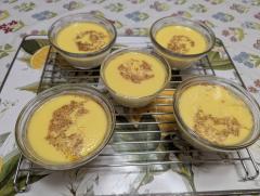 "baked custard"