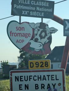 "entering Neufchatel-en-Bray"