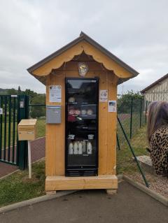 "Camembert vending shack"