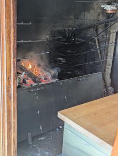 "The oven at La Mere Poulard"