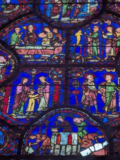 "Window at Chartres cathedral"