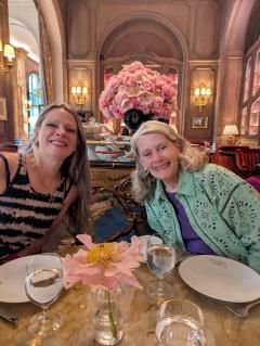 "Tea at the Ritz!"