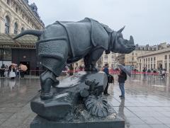 "Rhino at Musee d'Orsay"