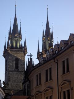 "Steeples in Prague"