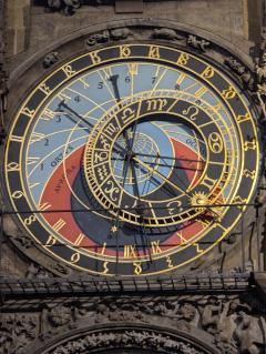 "The astrological clock in Prague"