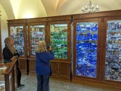 "Lorna shopping in Prague"