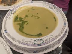 "Czech asparagus soup"